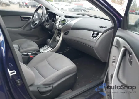 2012 Hyundai Elantra Gls/Limited из США, поврежденный, VIN 5NPDH4AE2CH106128